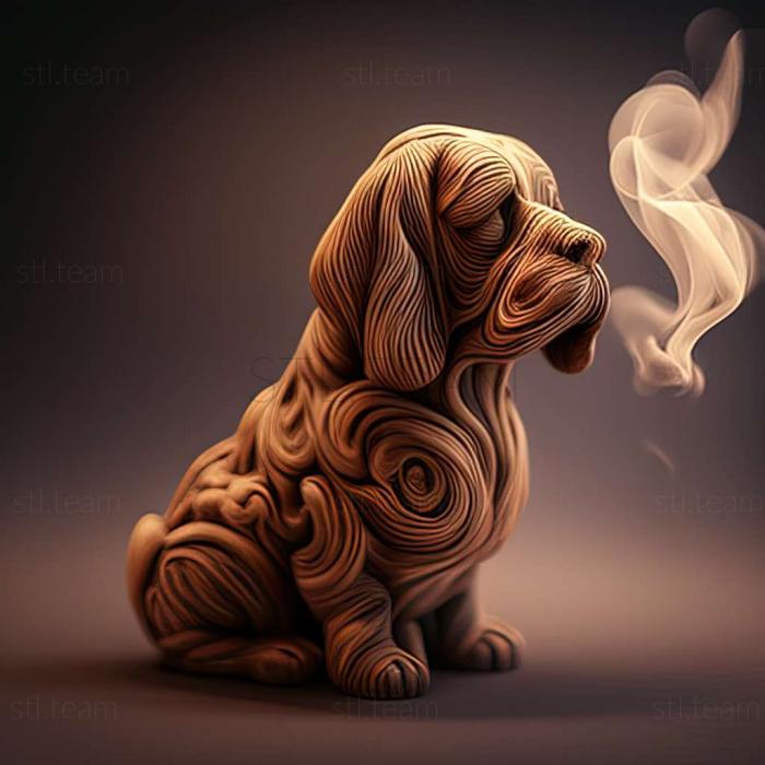 Smoke dog dog